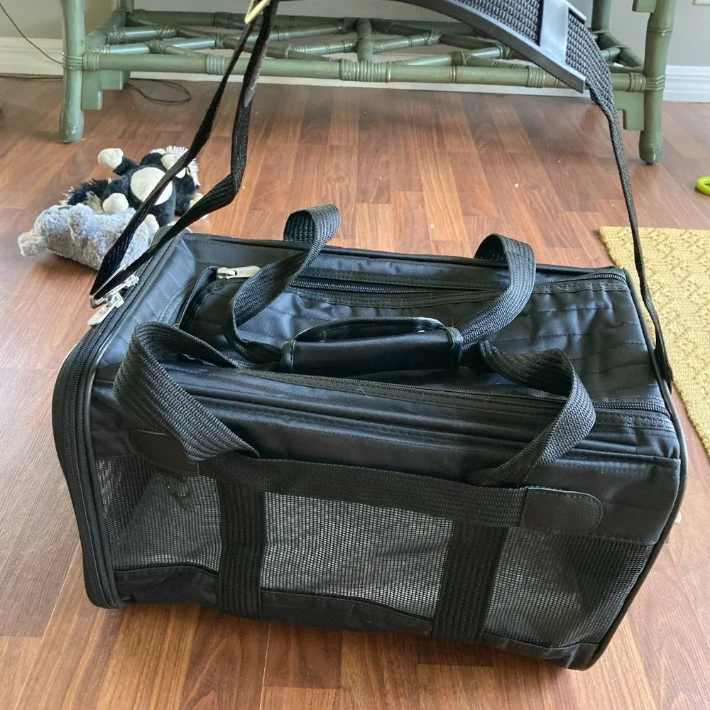 Brand new Sherpa small pet carrier, flight certified, never used